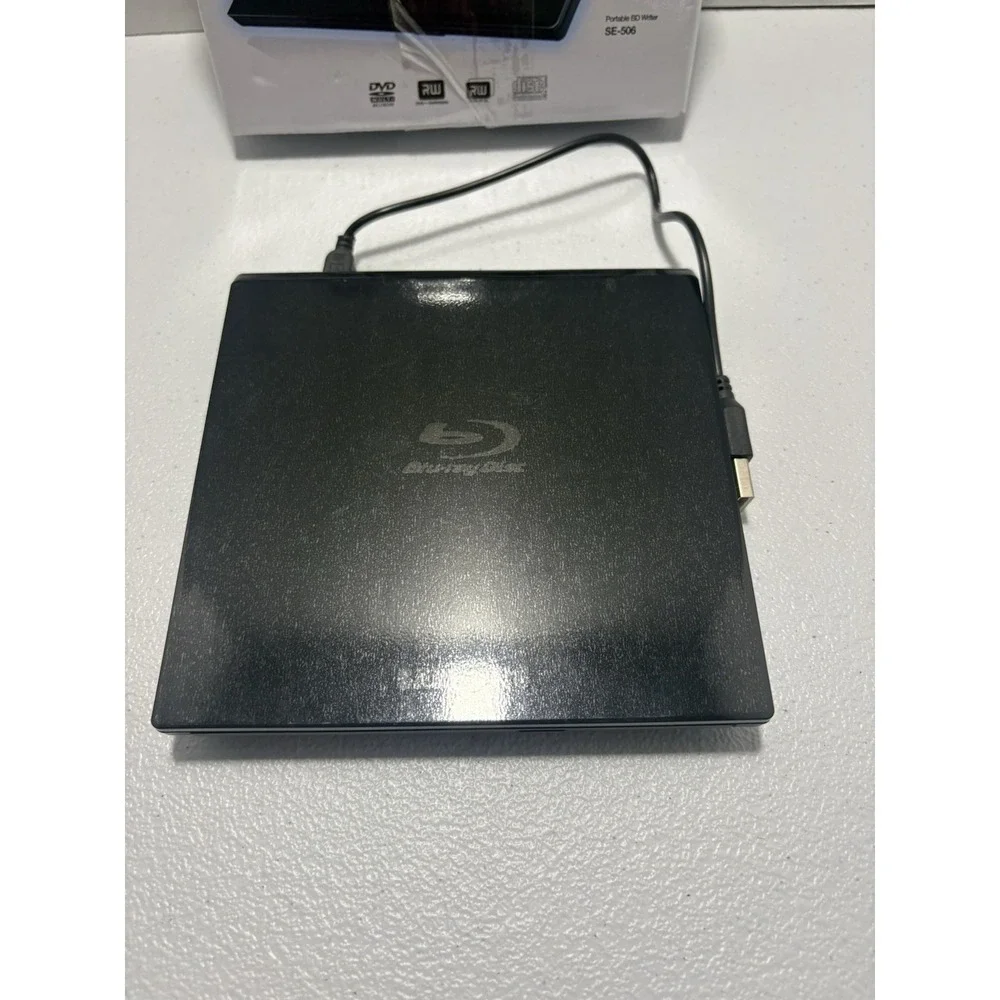 Samsung Portable Blu-ray Writer SE-506 BD Writer 3D/XL Support Complete In Box